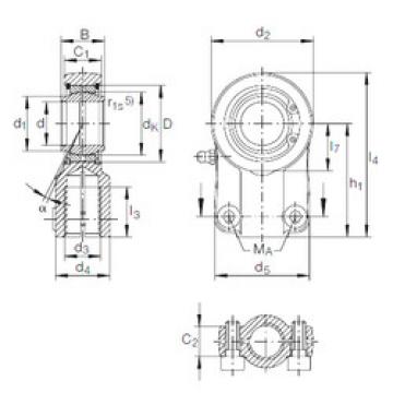 Bearing GIHN-K 20 LO INA