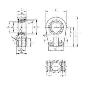 Bearing GIHRK 25 DO INA