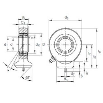 Bearing GK 30 DO INA