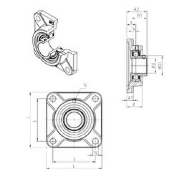 Bearing USF211 SNR