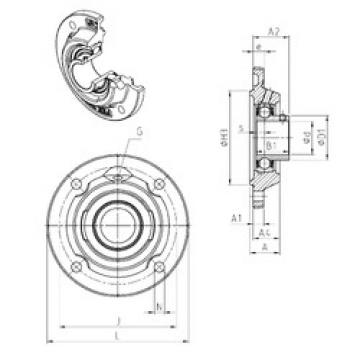 Bearing USFEE206 SNR