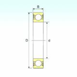 Bearing 619/8-2RS ISB