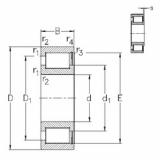 Bearing NCF2210-V NKE