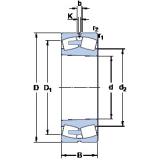 Bearing 239/630 CAK/W33 SKF