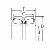 Bearing 82576/82951CD+X1S-82576 Timken