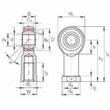 Bearing GIKL 22 PW INA