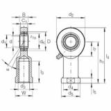 Bearing GIR 50 DO-2RS INA