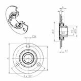 Bearing USPF201 SNR