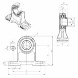 Bearing USPH204 SNR