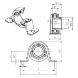 Bearing USPP203 SNR